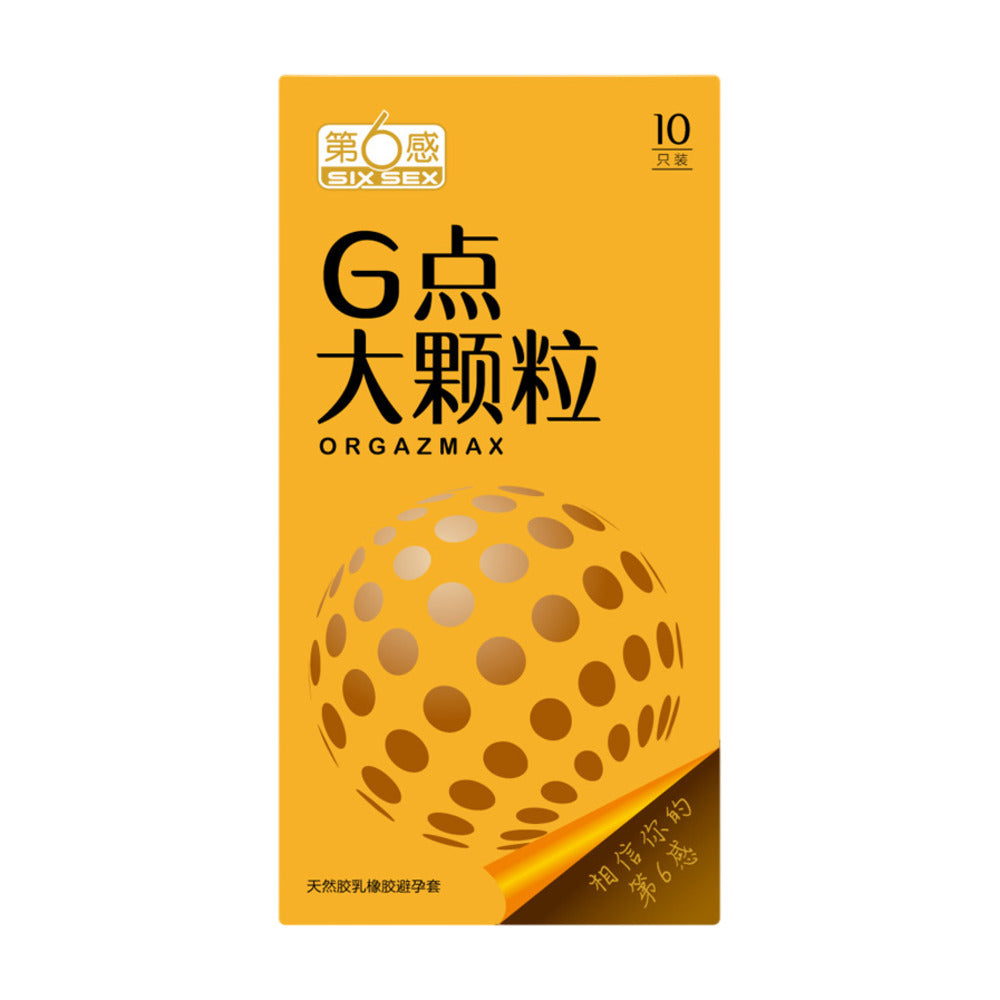 Six-Sex-Orgazmax-G-Spot-Large-Dots-Condoms---10-Pack-1