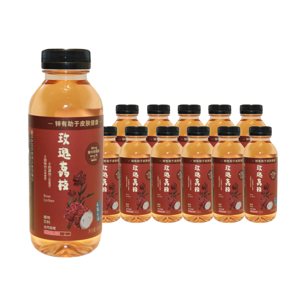 Youker-Paradise-Rose-Lychee-Infused-Water-–-400ml-×-12-Bottles-1