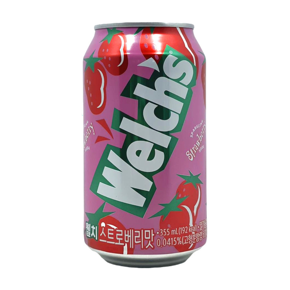 Welch's-Strawberry-Soda-355ml---Korean-Can-1