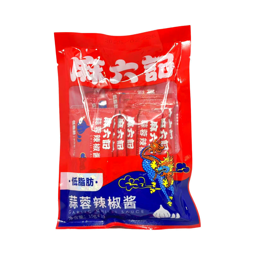 Maliuji-Garlic-Chili-Sauce-Sachets-15-g-×-10-–-Sichuan-Style-Minced-Garlic-&-Hot-Pepper-Condiment-1