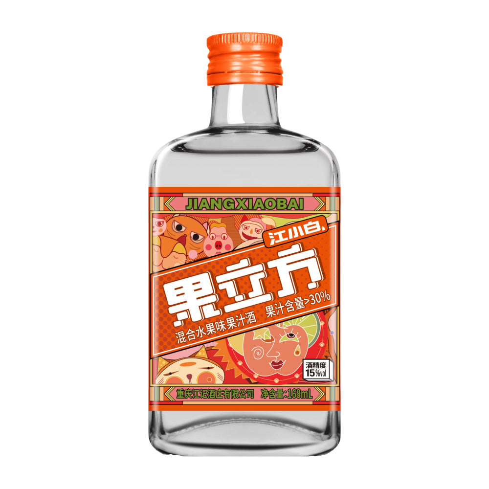 Jiangxiaobai-Fruit-Cube-Mixed-Fruit-Flavored-Liquor-15%---168ml-1