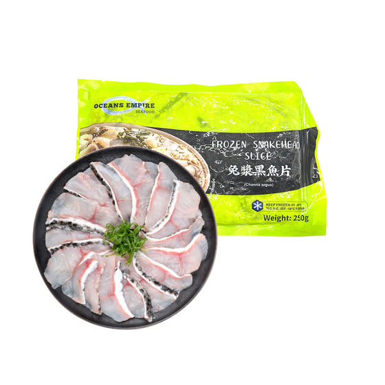 Ocean Empire Frozen Snakehead Fish Slices - 250g