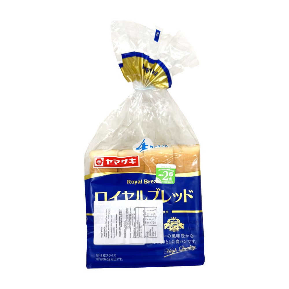 Yamazaki-Royal-Bread---4-Slices,-396-g-(Frozen)---Japanese-Shokupan-Sandwich-Loaf-1
