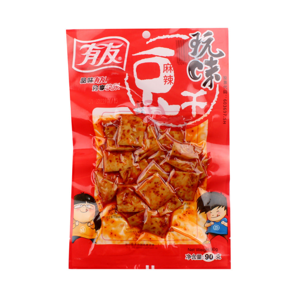YouYou-Spicy-Mala-Tofu-Snack-(Dougan)-90g-1