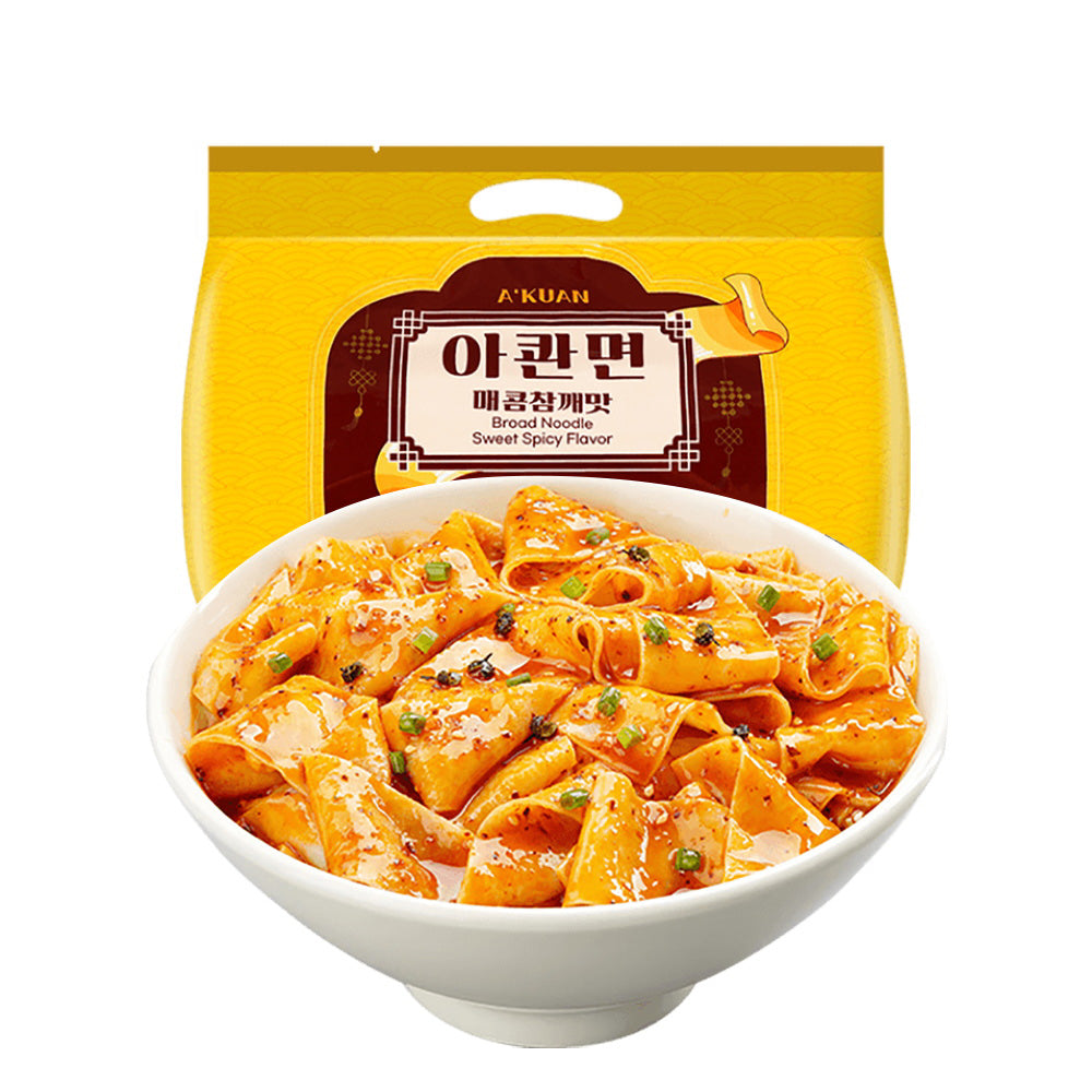 A'Kuan-Sweet-Spicy-Broad-Noodles---115g-x-4-Packs-1