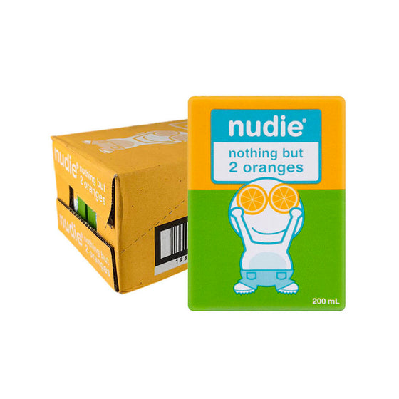 Nudie Kids Pure Orange Juice - 200ml x 10