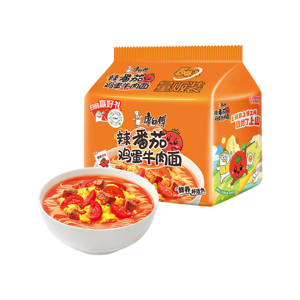 Master-Kong-Spicy-Tomato,-Egg-&-Beef-Instant-Noodles-5-Pack-(115-g-Each)-–-Chinese-Instant-Ramen-1