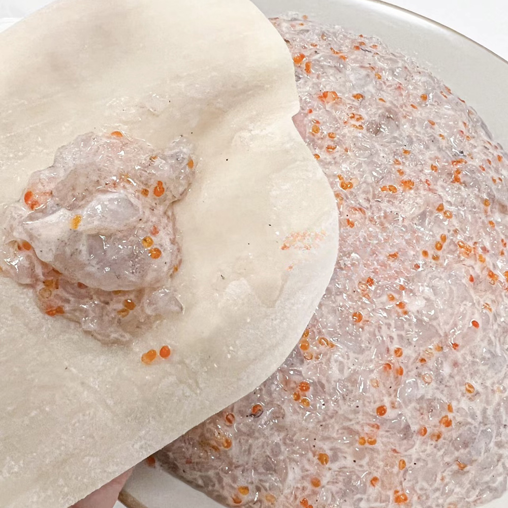 Duole Kitchen King Prawn & Crab Roe Wontons – 15 Pieces (Approx. 220g)