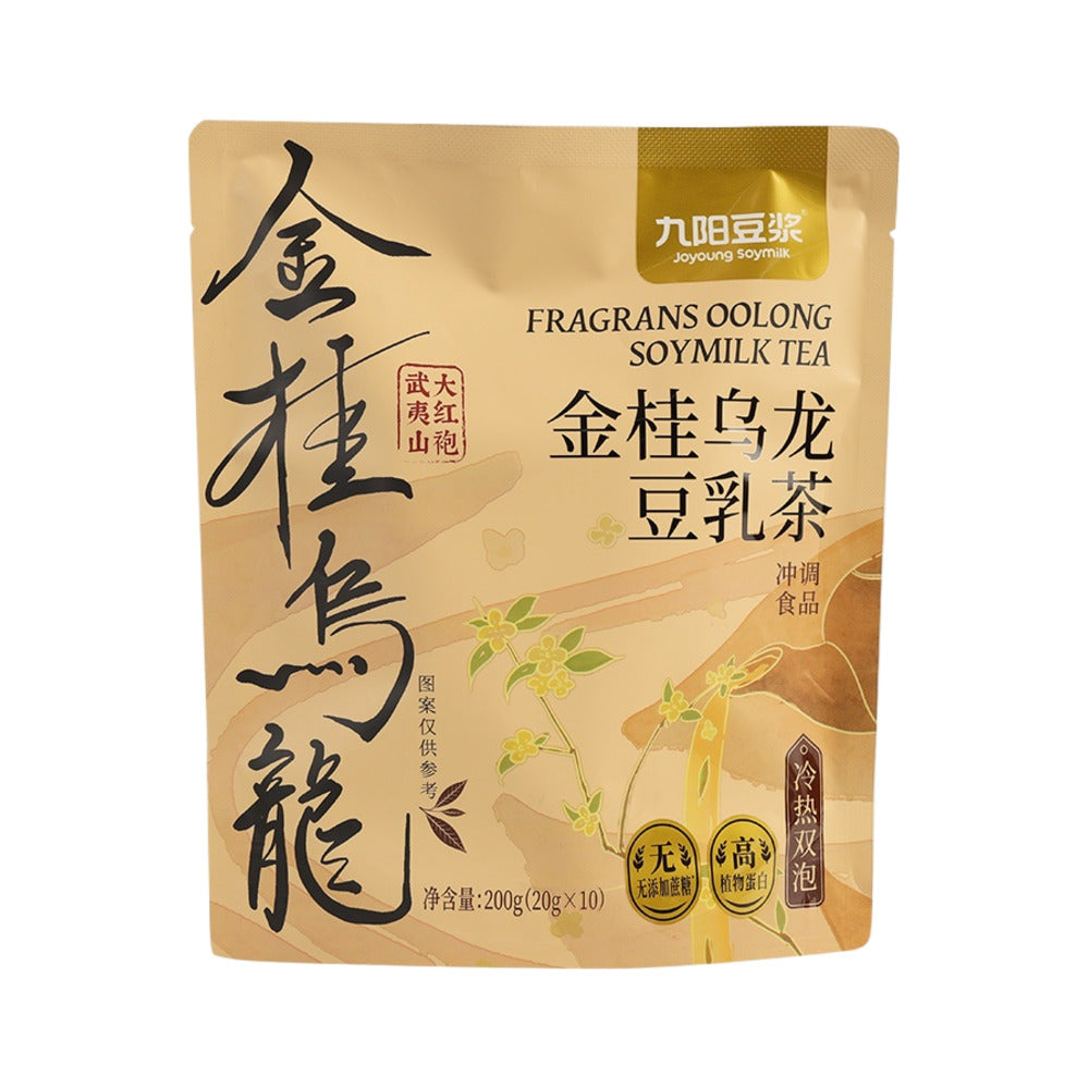 Joyoung-Osmanthus-Oolong-Soymilk-Tea-Powder-–-Sugar-Free,-20g-x-10-Sachets-(200g)-1