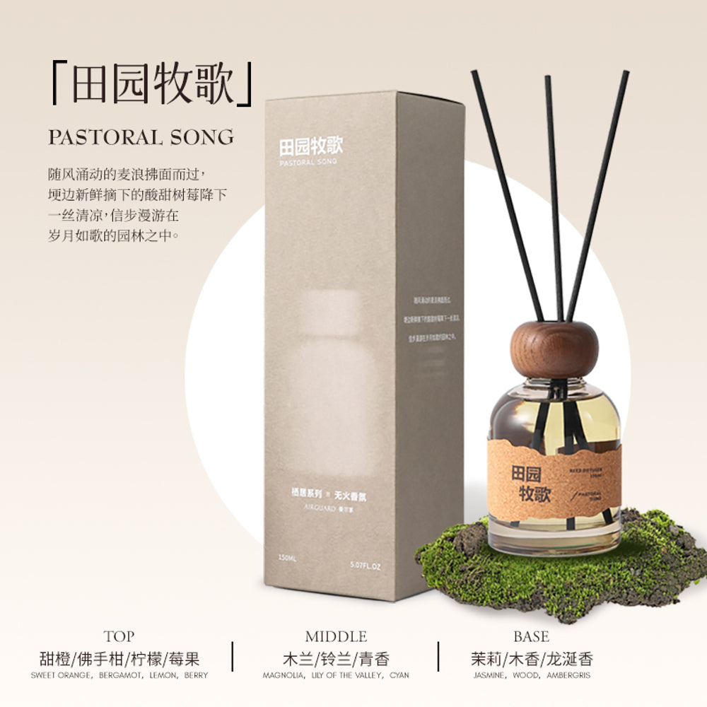 Airguard-Pastoral-Song-Reed-Diffuser-–-Flame-Free-Citrus-&-Floral-Home-Fragrance-150ml-1