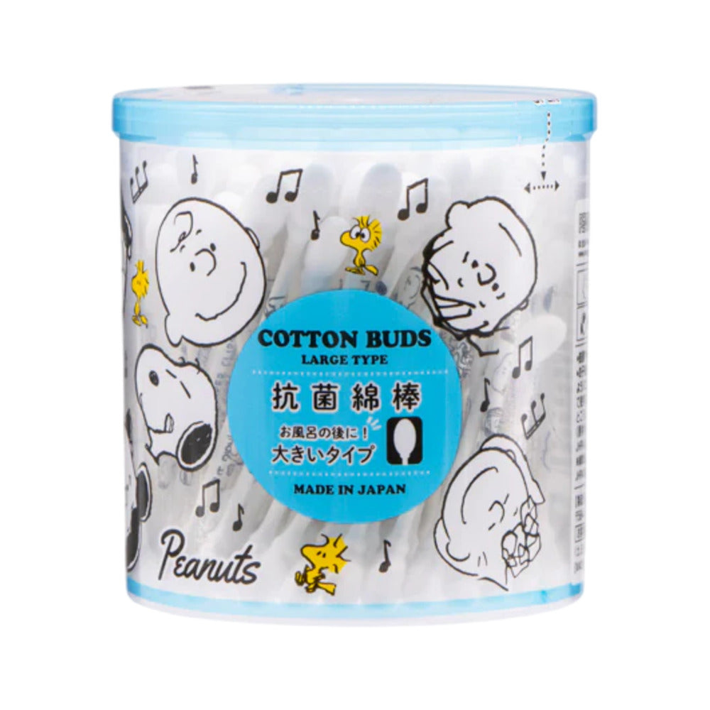 Sanyo-Snoopy-Antibacterial-Cotton-Buds-(Large-Tip)---110-Count---Cotton-Swabs-1