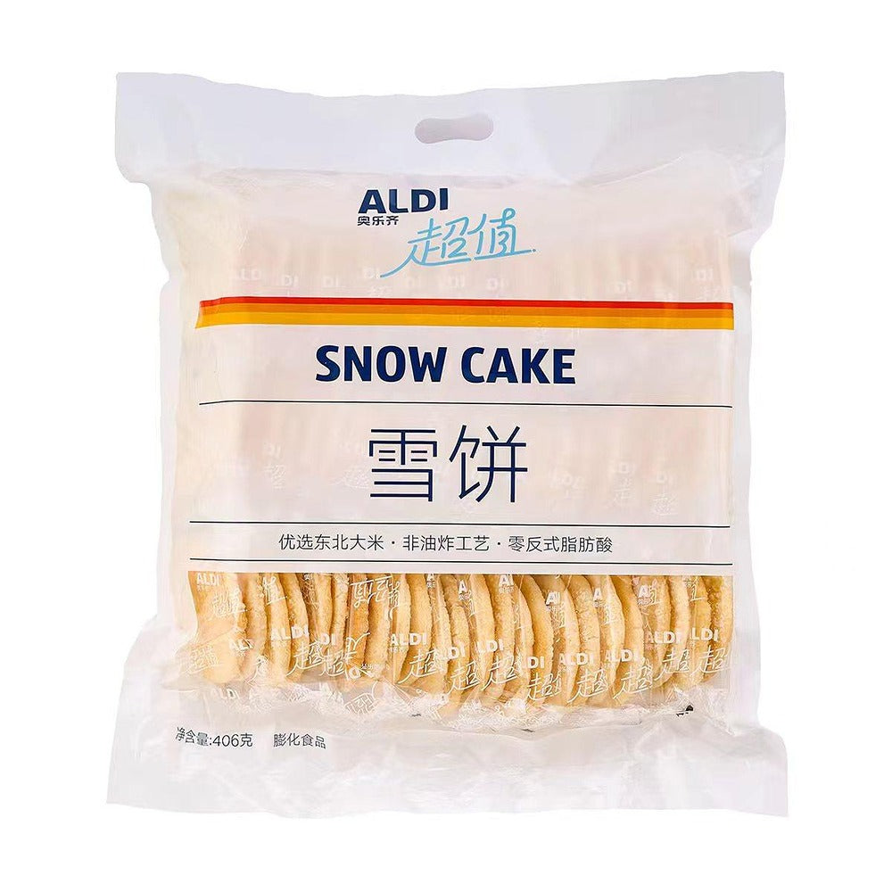 ALDI-Super-Value-Snow-Cake-Rice-Crackers-406g---Glazed-Rice-Crackers-–-Limited-Import-1