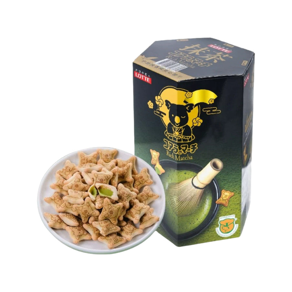 Lotte-Koala's-March-Uji-Matcha-Cream-Filled-Biscuits-462g-(14-Boxes)-–-Limited-Import-1