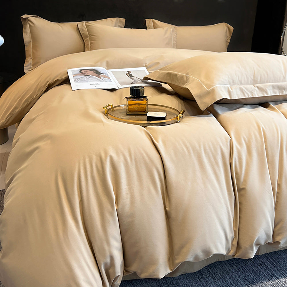 Heartin-Khaki-4-Piece-Bedding-Set-(Double)-–-Gift-Box-1