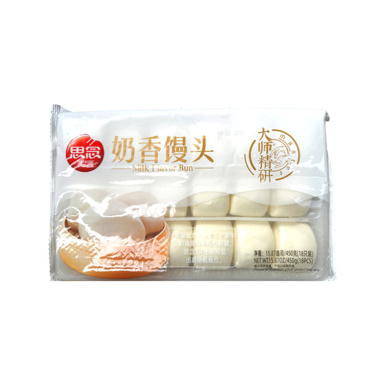 Synear Frozen Milk Mantou 450g - Chinese Steamed Buns