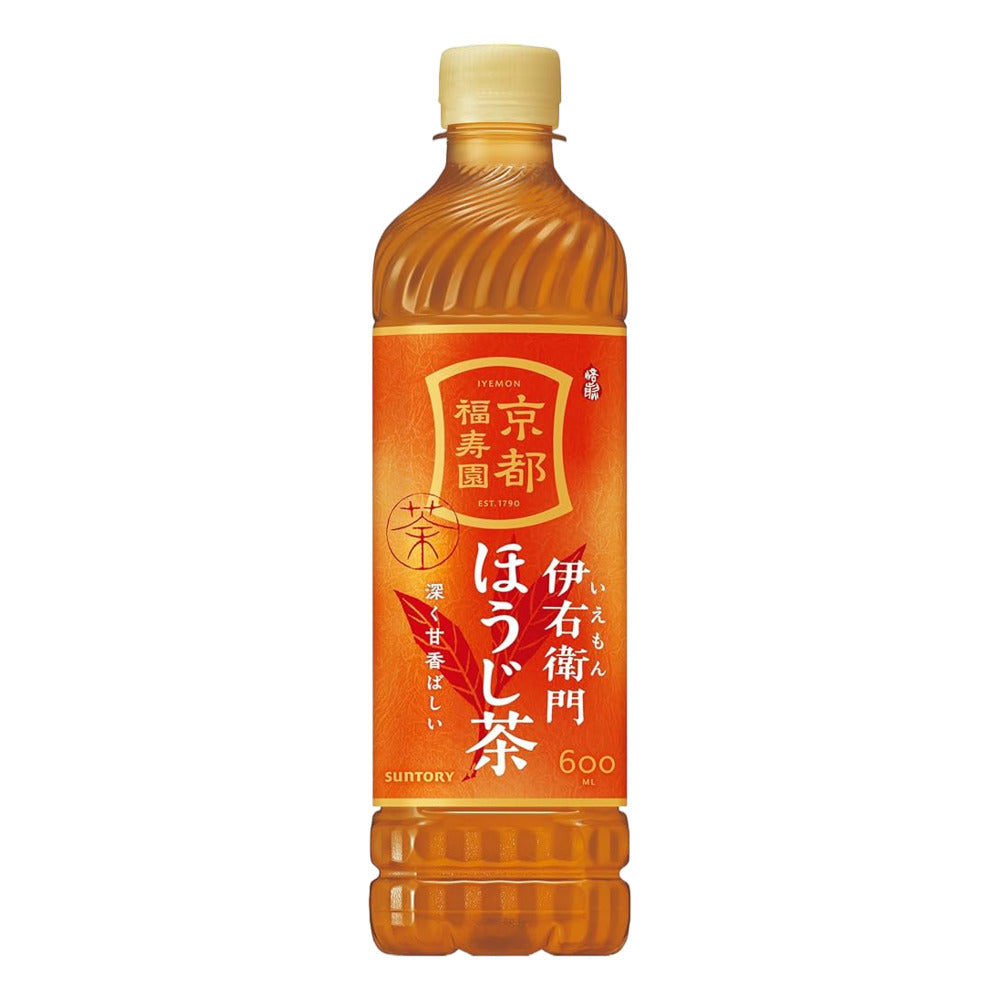 Suntory-Iyemon-Hojicha-(Roasted-Green-Tea)-600ml---Unsweetened-Japanese-Roasted-Green-Tea-1