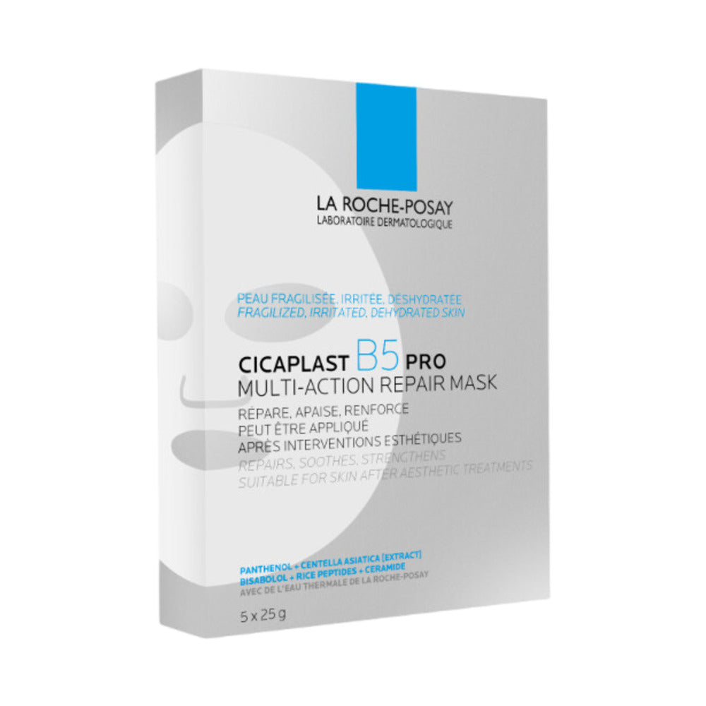 La-Roche-Posay-Cicaplast-B5-Pro-Multi-Action-Repair-Mask-–-5-Sheets---Soothing-Repair-Sheet-Masks-with-Panthenol-&-Centella-1