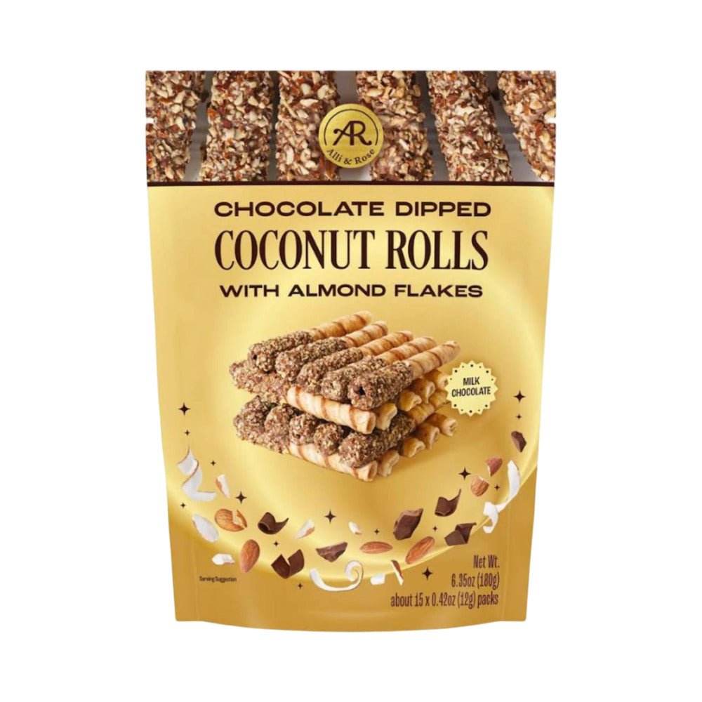 Alli-&-Rose-Chocolate-Dipped-Coconut-Rolls-with-Almond-Flakes-–-180g-1
