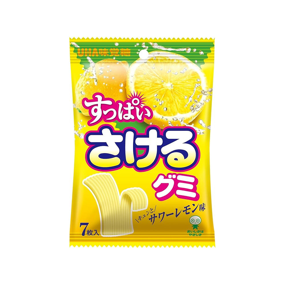 UHA-Sakure-Peelable-Sour-Lemon-Gummy-Candy-30g-–-Tangy-Strip-Gummies-from-Japan-1