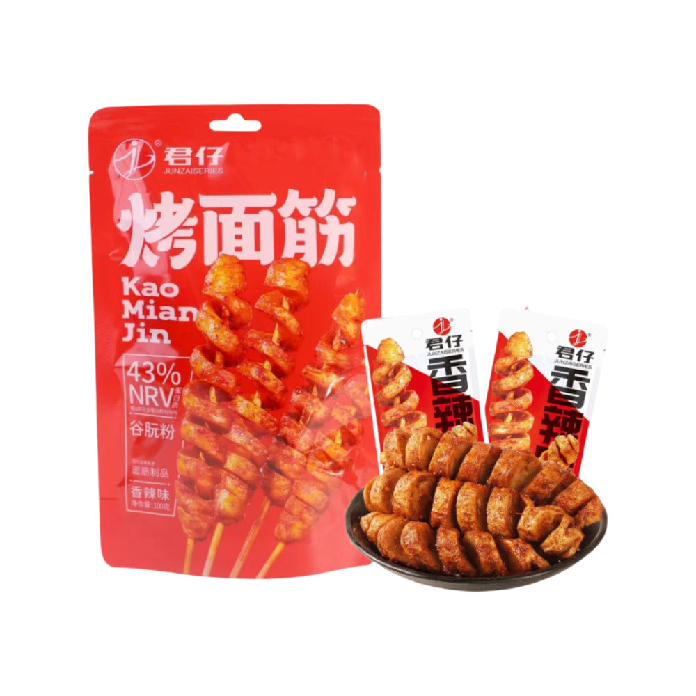 junzai-spicy-roasted-wheat-gluten-snacks-100g-kao-mian-jin-skewers-1