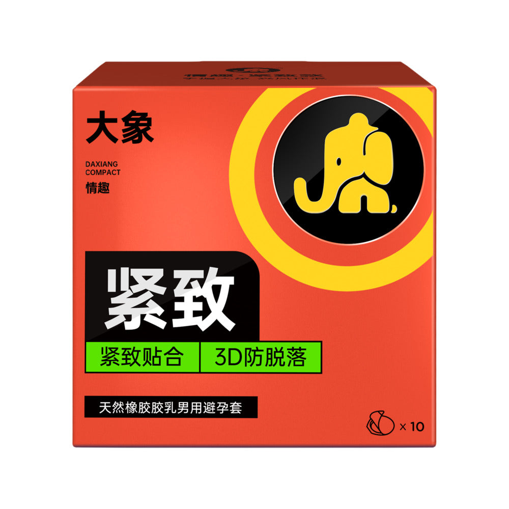 Daxiang-Compact-Snug-Fit-Condoms-–-10-Pack---Natural-Latex,-3D-Anti-Slip-Design-1