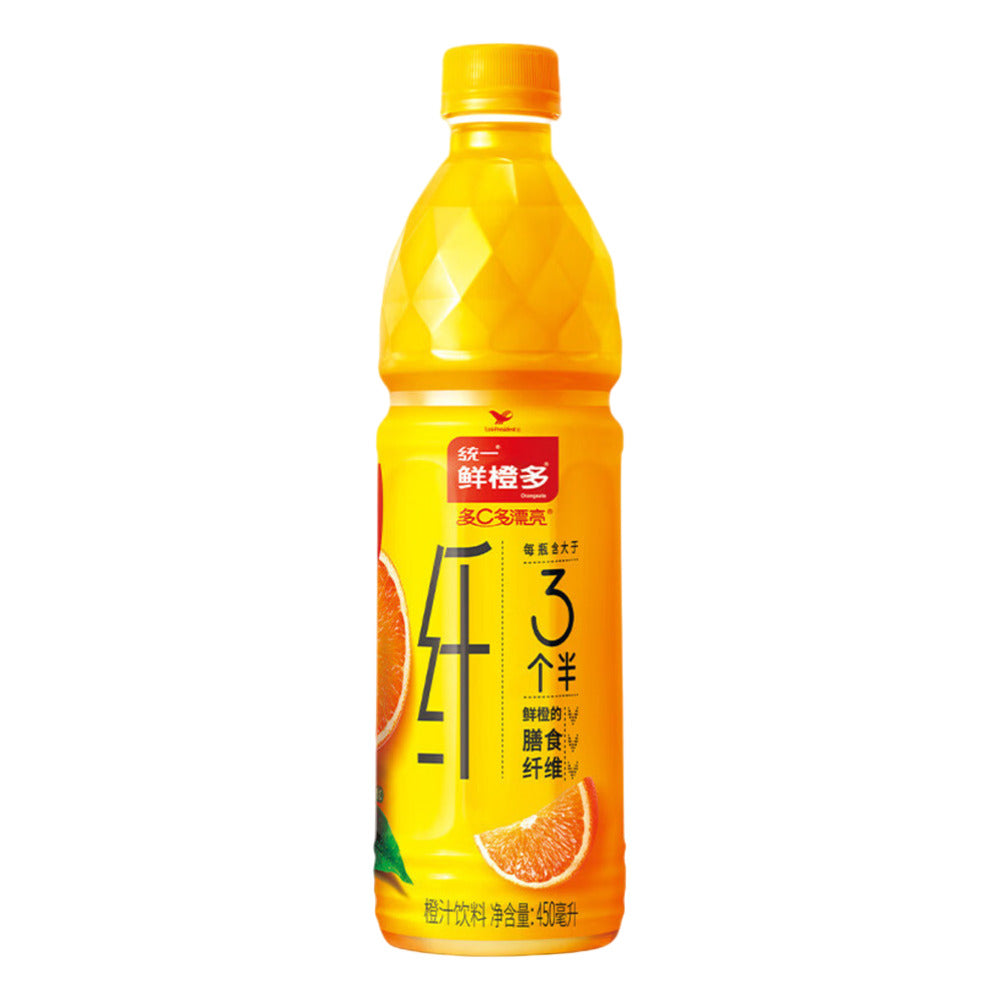 Uni-President-Fresh-Orange-Juice-Drink-450ml---Pack-of-2-1