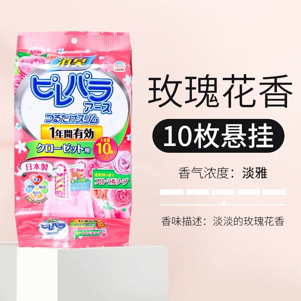 ARS-Pirepara-Closet-Moth-Repellent-Hanging-Sheets-–-Rose-Scent,-10-Pack-1