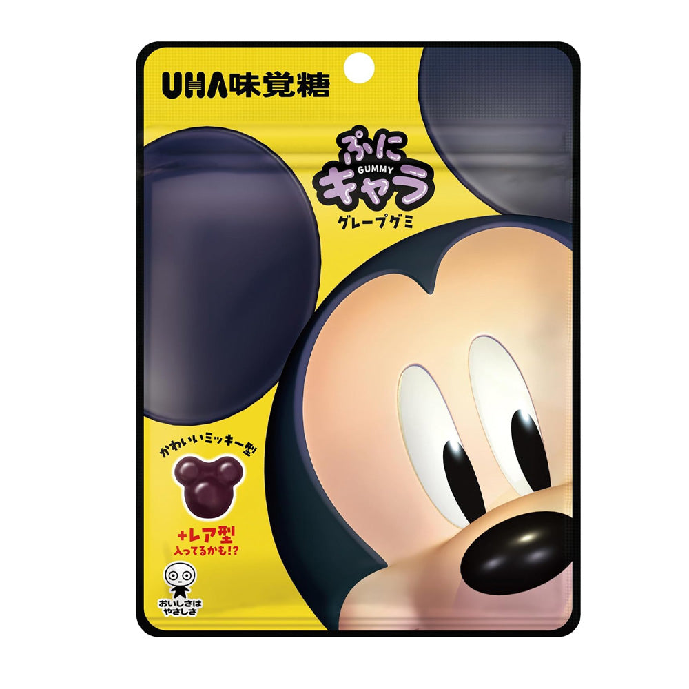 UHA-Mikakuto-Mickey-Mouse-Grape-Gummies-40g-–-Soft-Chewy-Gummy-Candy-1