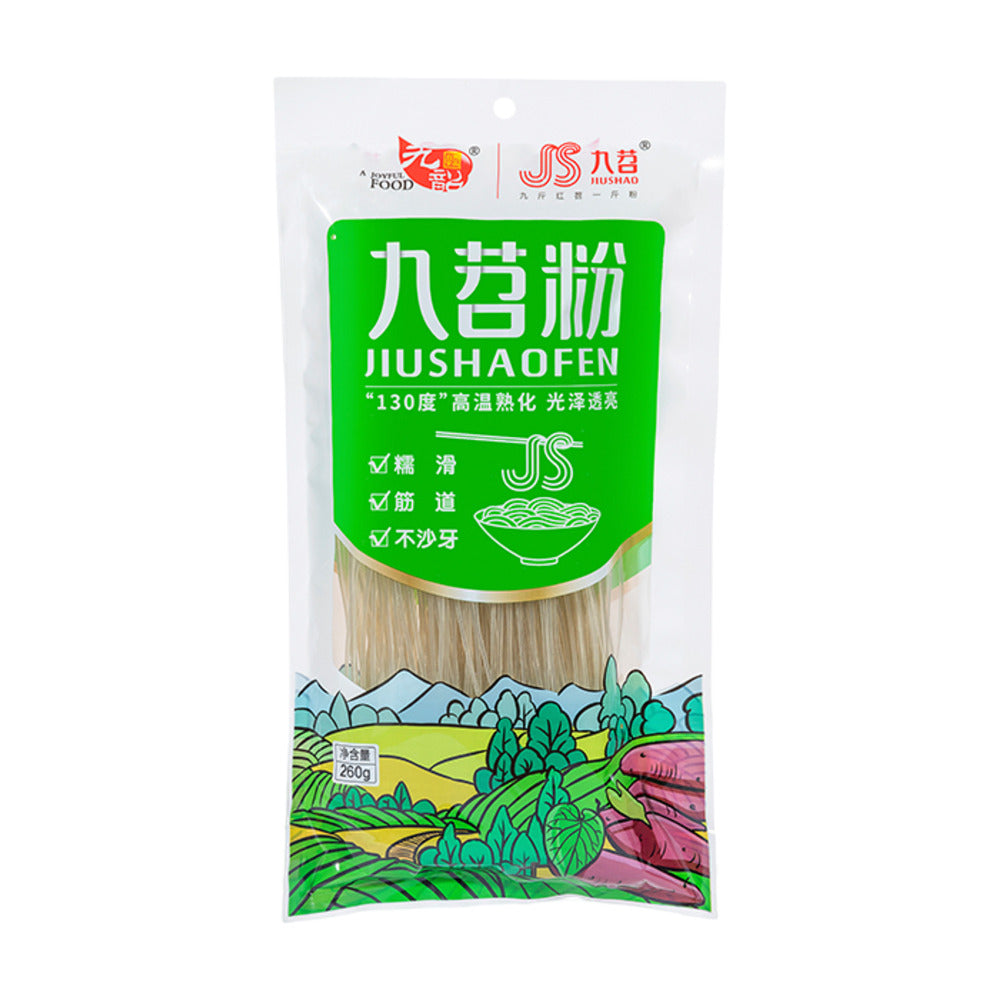 Jiushao-Sweet-Potato-Glass-Noodles-(Thin)-260g---Sweet-Potato-Vermicelli-1