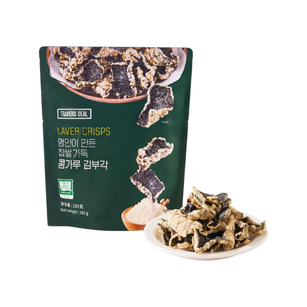 TRADERS-DEAL-Laver-&-Glutinous-Rice-Crisps-–-Mayonnaise-Flavor-180g-–-Limited-Import-1