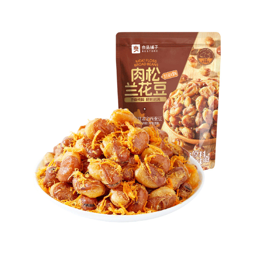 Bestore-Meat-Floss-Broad-Beans-–-Black-Truffle-&-Ham-Flavour-158g---Crispy-Fava-Bean-Snack-1