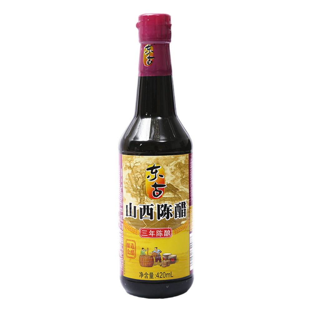 Donggu-Shanxi-Aged-Vinegar-3-Years-–-420ml-–-Chinese-Black-Vinegar-for-Cooking-&-Dipping-1