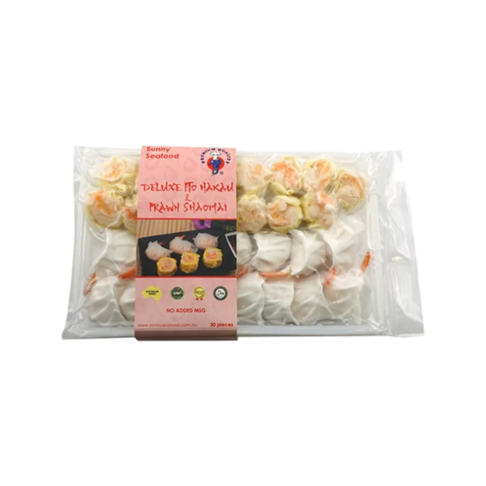 Sunny-Seafood-Deluxe-Prawn-Har-Gow-&-Siu-Mai-Assortment---30-Pieces,-900g-1