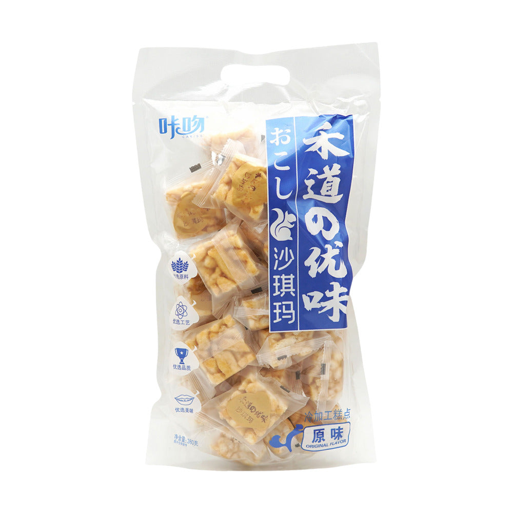 kawen-original-sachima-380g-traditional-chinese-egg-pastry-snack-1