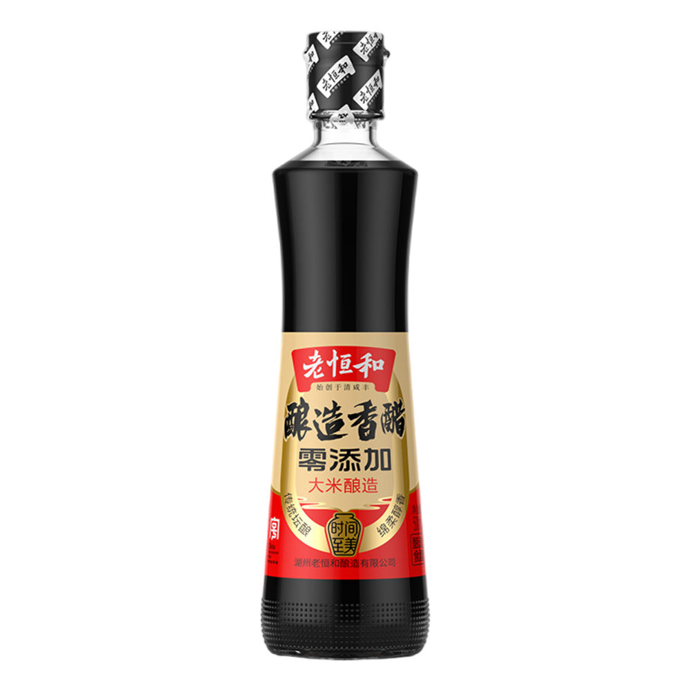 Lao-Heng-He-Brewed-Aromatic-Vinegar-500ml---Chinese-Black-Vinegar,-Rice-Brewed,-No-Additives-1