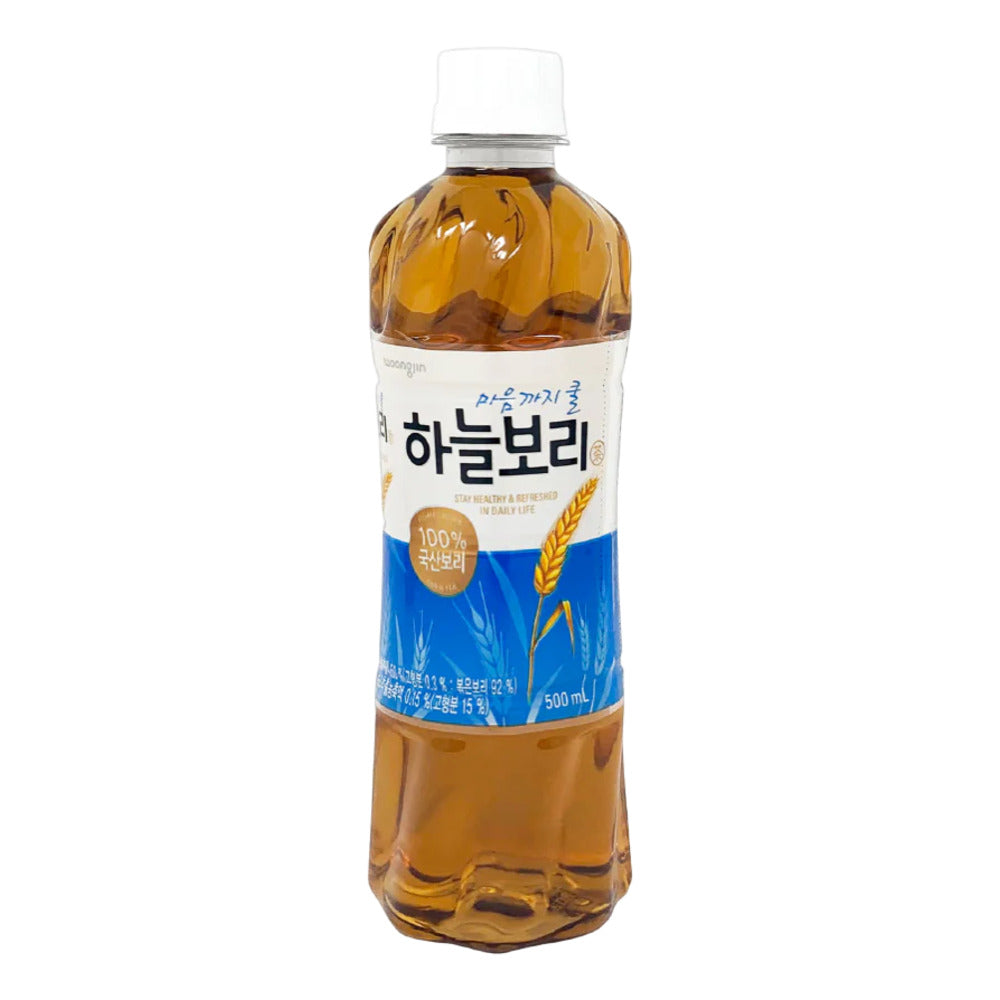 Woongjin-Barley-Tea-500ml---Unsweetened-Roasted-Barley-Drink-1