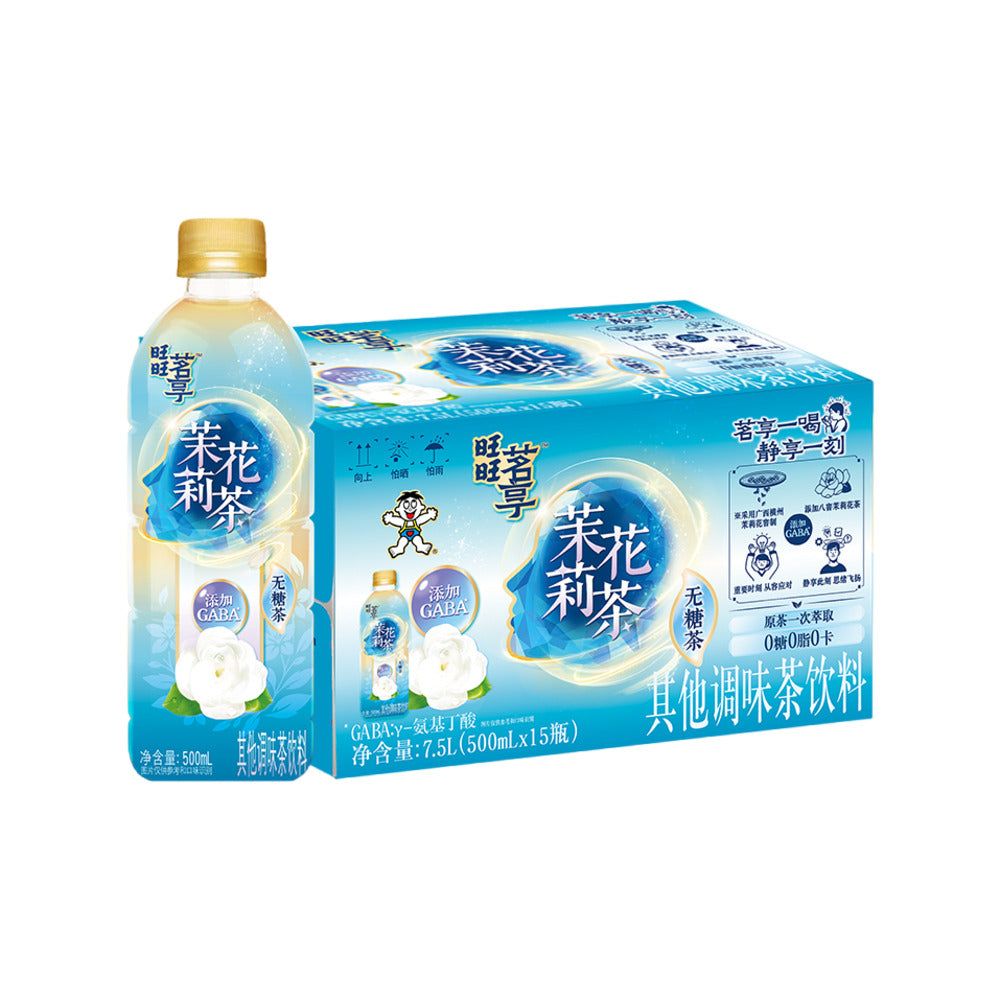 Want-Want-Mingxiang-Jasmine-Tea-–-500ml-x-15-Bottles,-Sugar‑Free-1