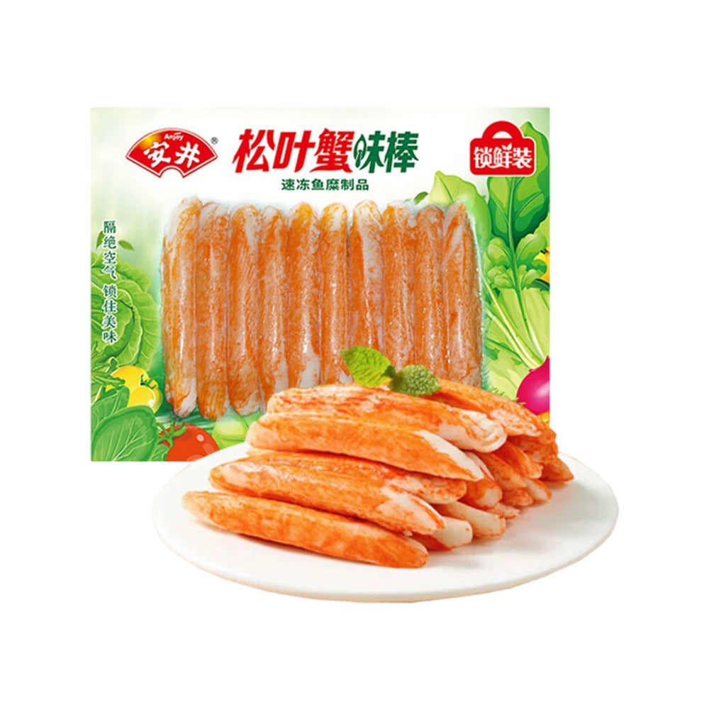 anjoy-frozen-crab-flavoured-surimi-sticks-100g-imitation-crab-sticks-for-hot-pot-salads-1