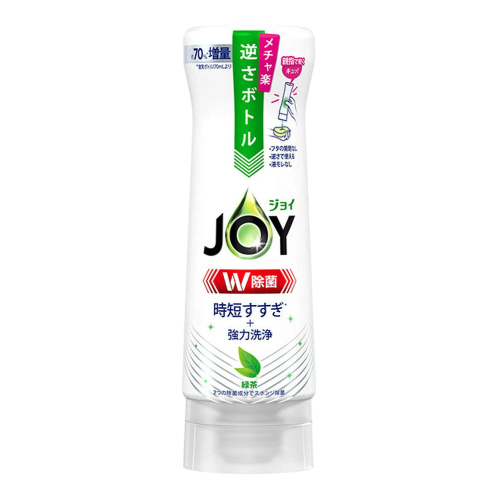P&G-JOY-Dual-Action-Antibacterial-Dishwashing-Liquid,-Green-Tea-–-Upside-Down-Bottle-290ml-1
