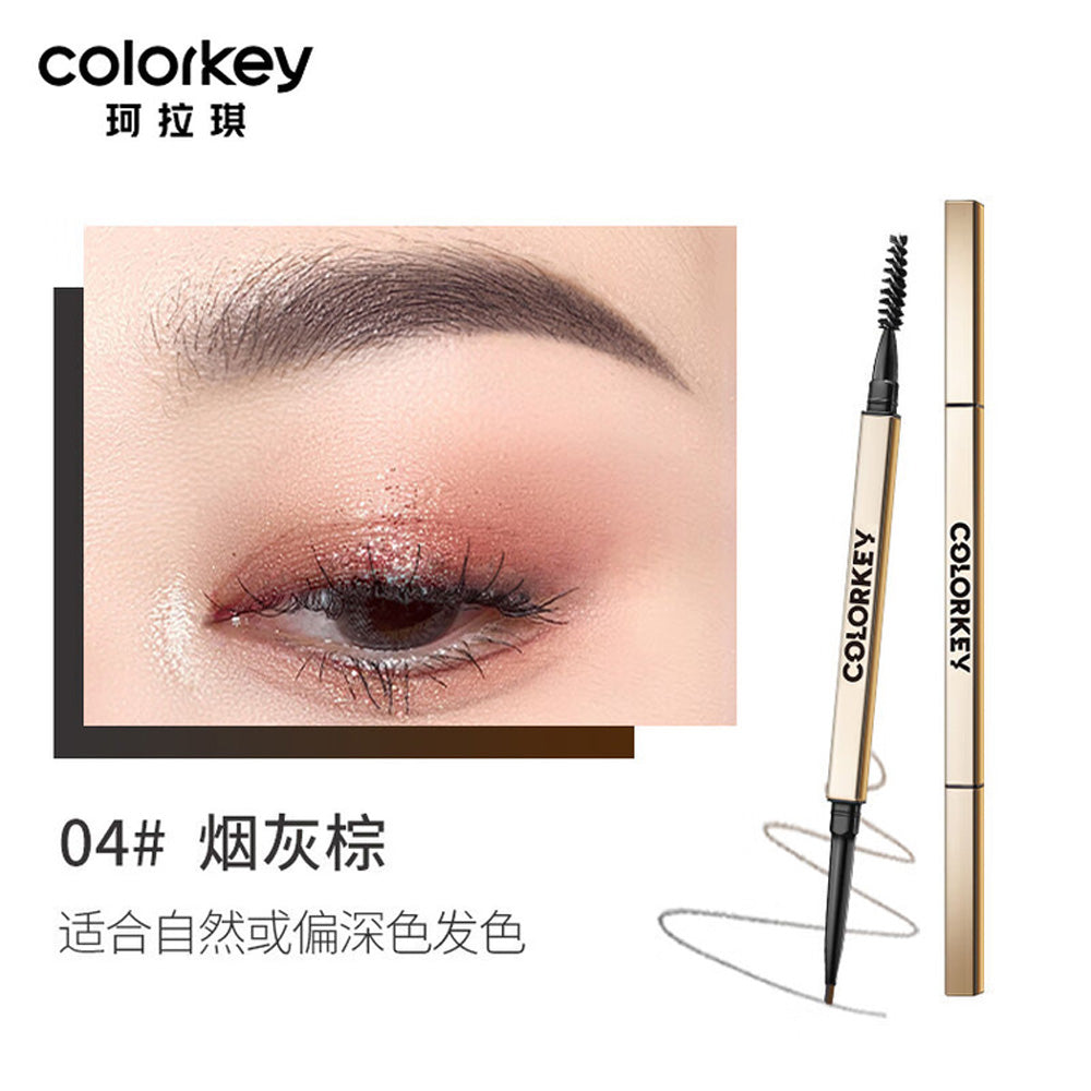 Colorkey-3D-Eyebrow-Pencil-#04-Ash-Brown-1