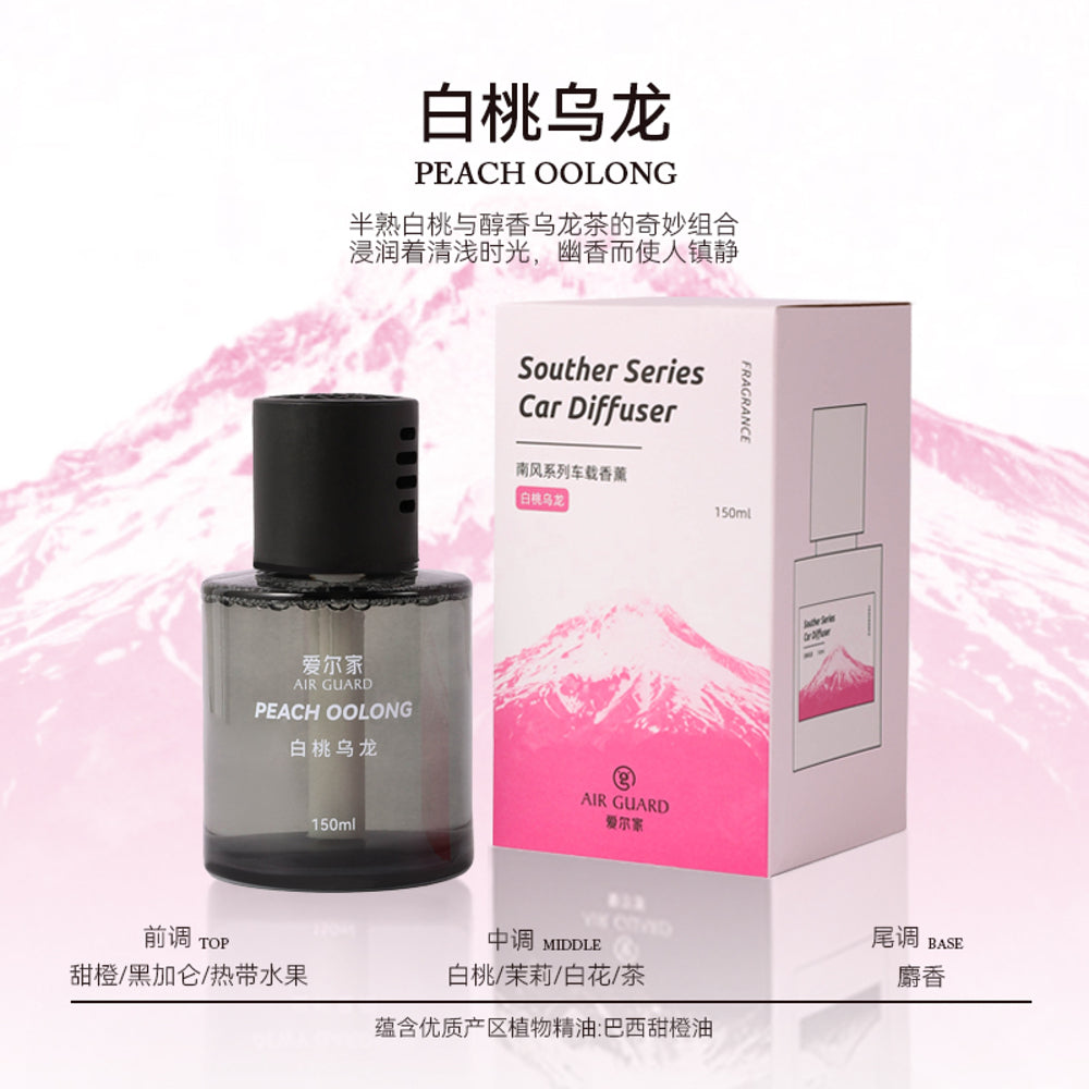 Air-Guard-Peach-Oolong-Car-Diffuser-–-150ml---Interior-Air-Freshener-for-Vehicle-1
