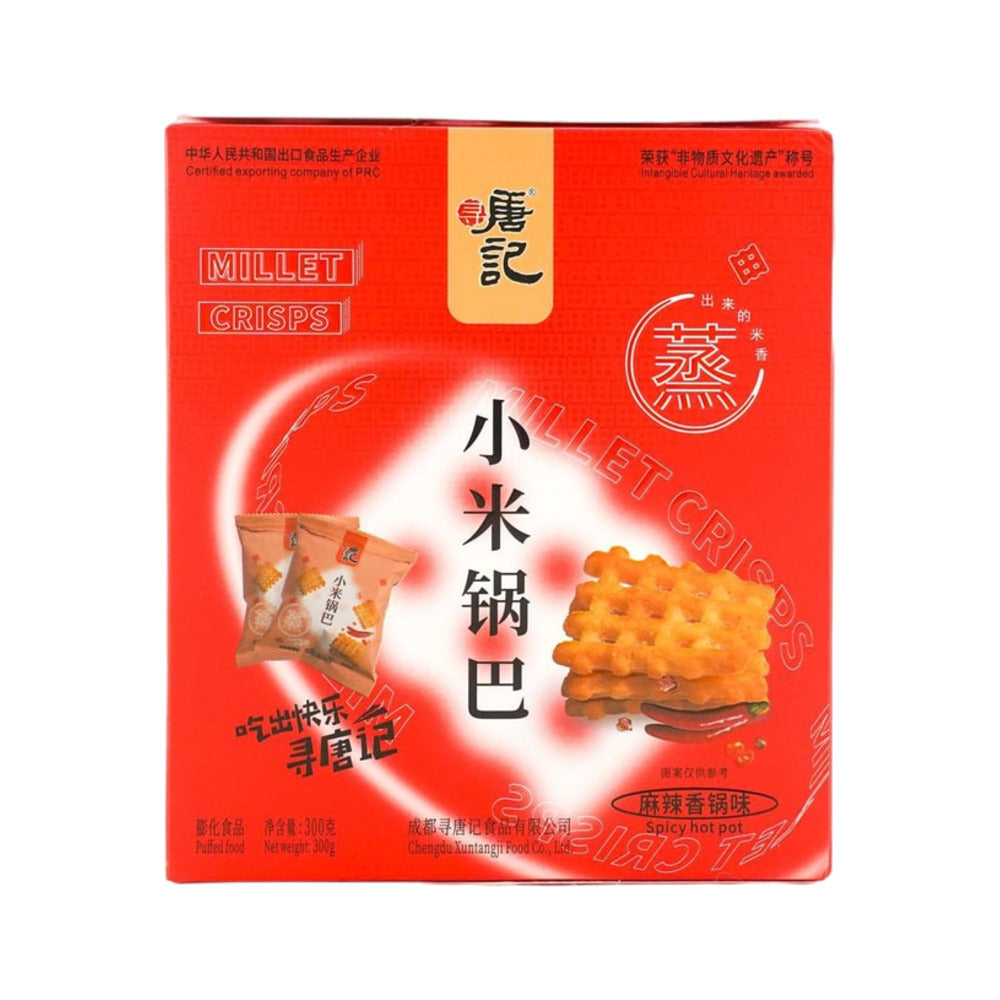 Xuntangji-Millet-Crisps---Mala-Spicy-Hot-Pot-Flavor-300-g-1