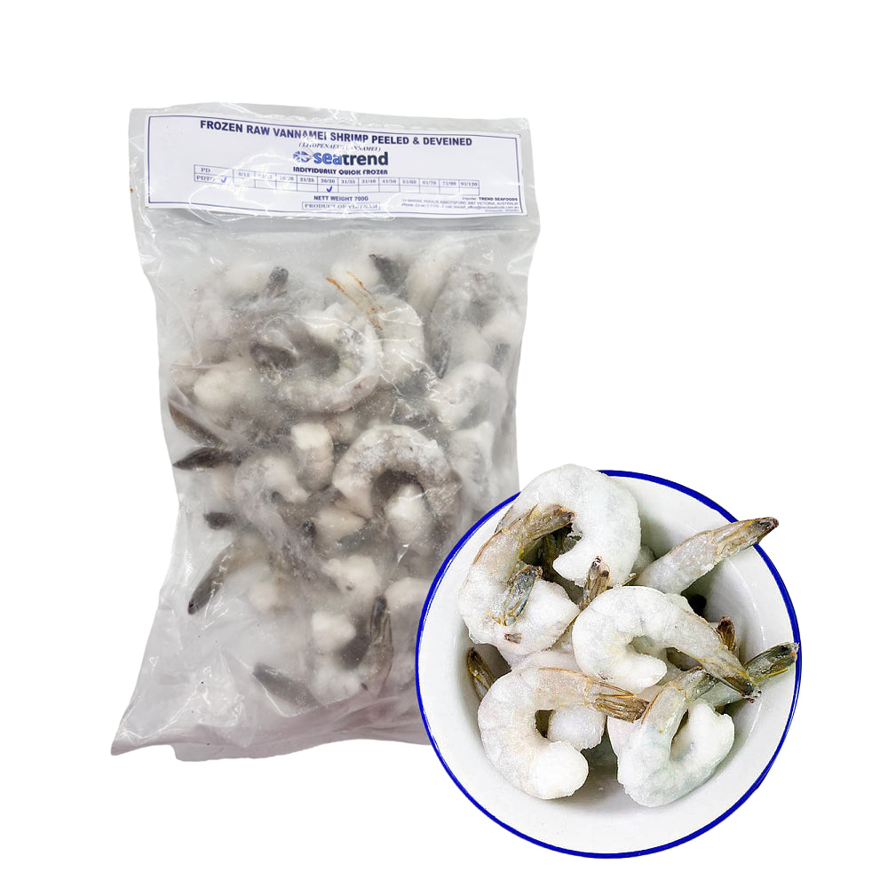 Seatrend-Frozen-Vietnamese-Tail-On-Raw-Shrimp-26/30---700g-1