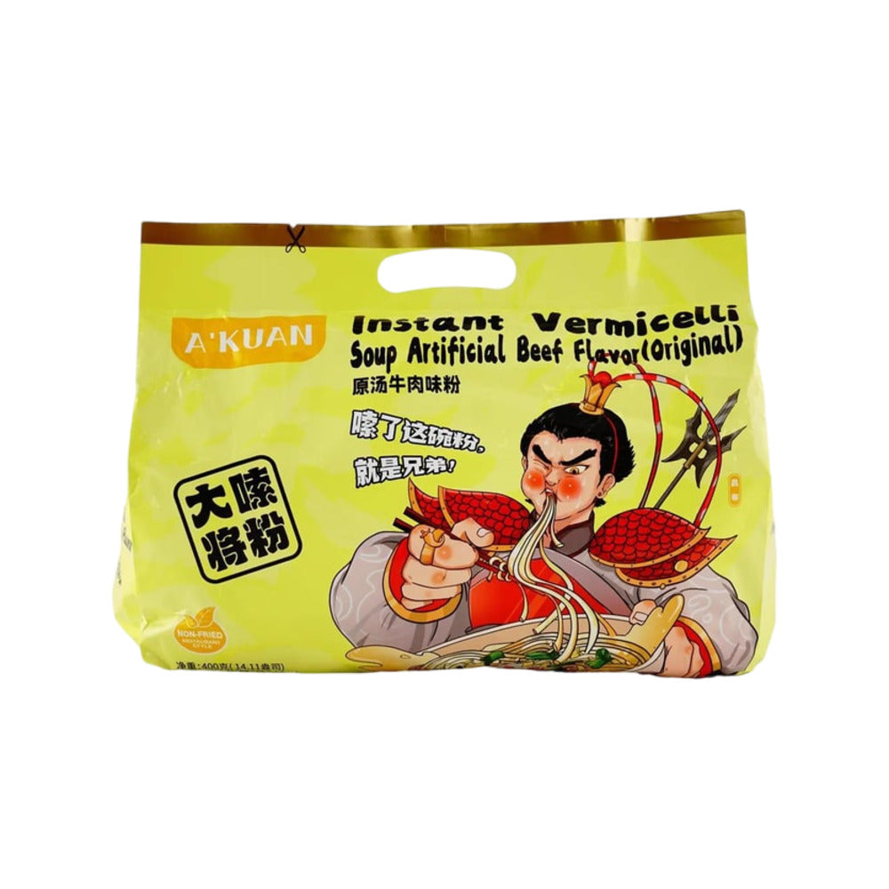 A'Kuan-Instant-Vermicelli-Original-Beef-Broth-Flavor-–-4-Pack-(400g)-1