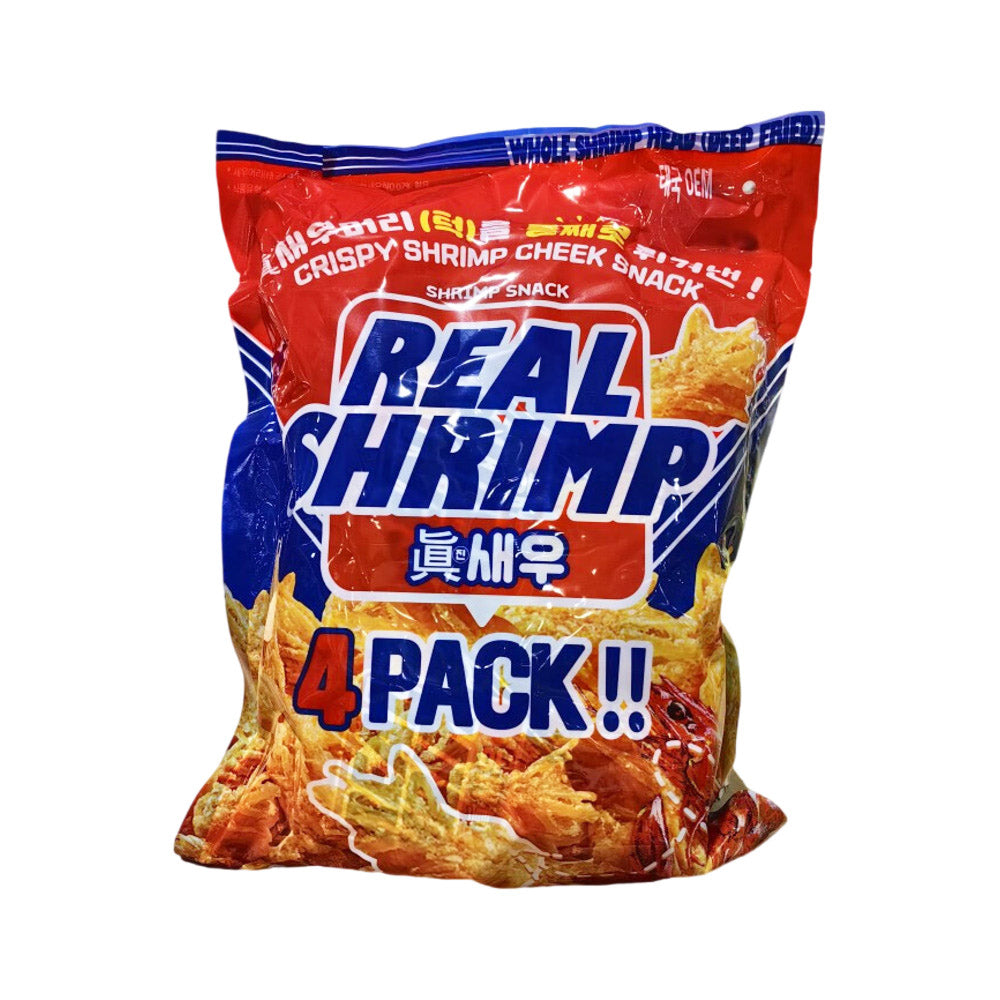 Real-Shrimp-Crispy-Shrimp-Head-Snack-70g-x-4-Packs---Prawn-Head-Crisps-–-Limited-Import-1