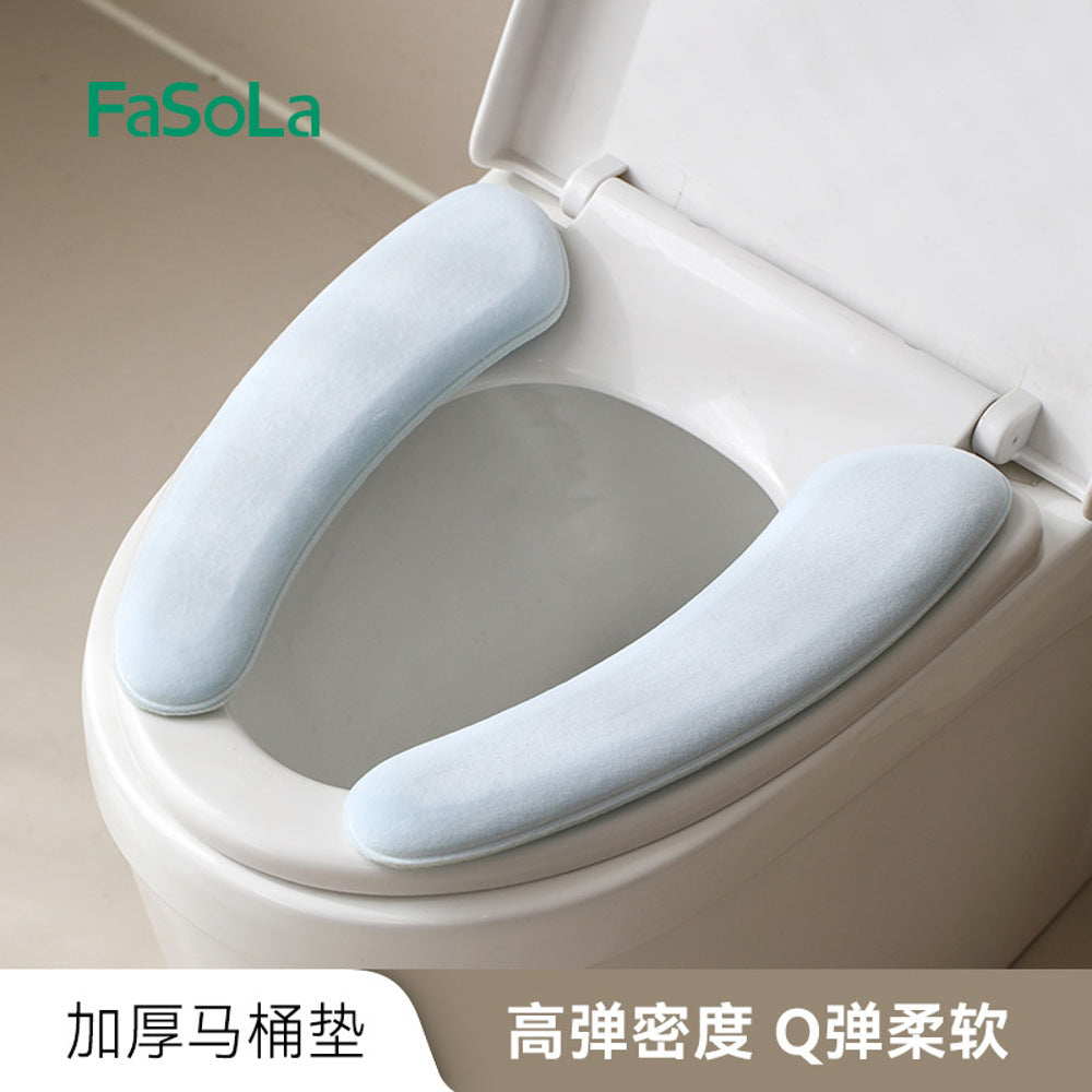 FaSoLa-Thickened-Toilet-Seat-Cushions,-1-Pair---Blue-1
