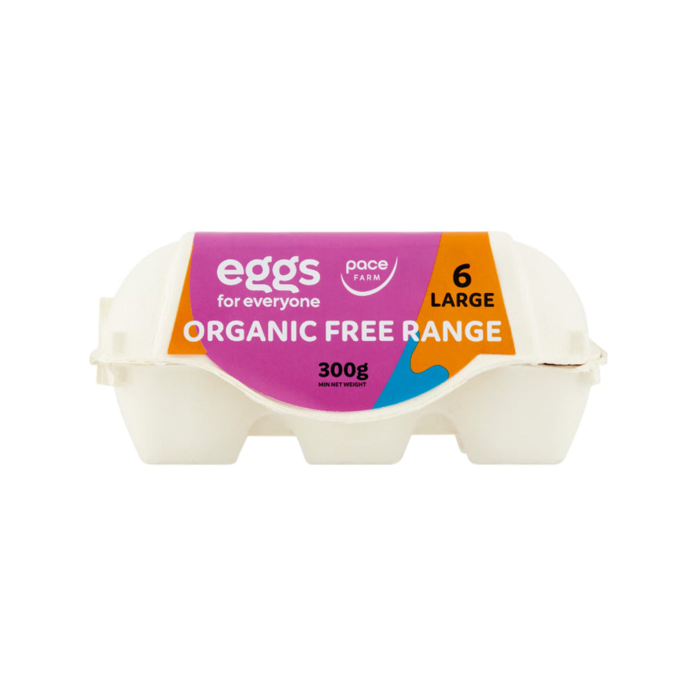 Pace-Farm-Eggs-for-Everyone-Organic-Free-Range-Eggs-(Large)---6-Pack,-300g-5