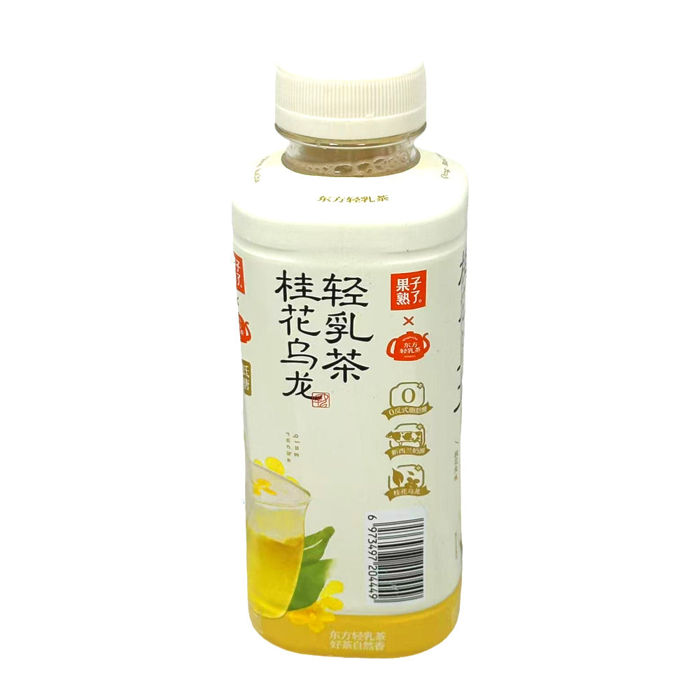 Guozi-Shule-Osmanthus-Oolong-Light-Milk-Tea-450ml---Ready-to-Drink-Bottled-Milk-Tea-2