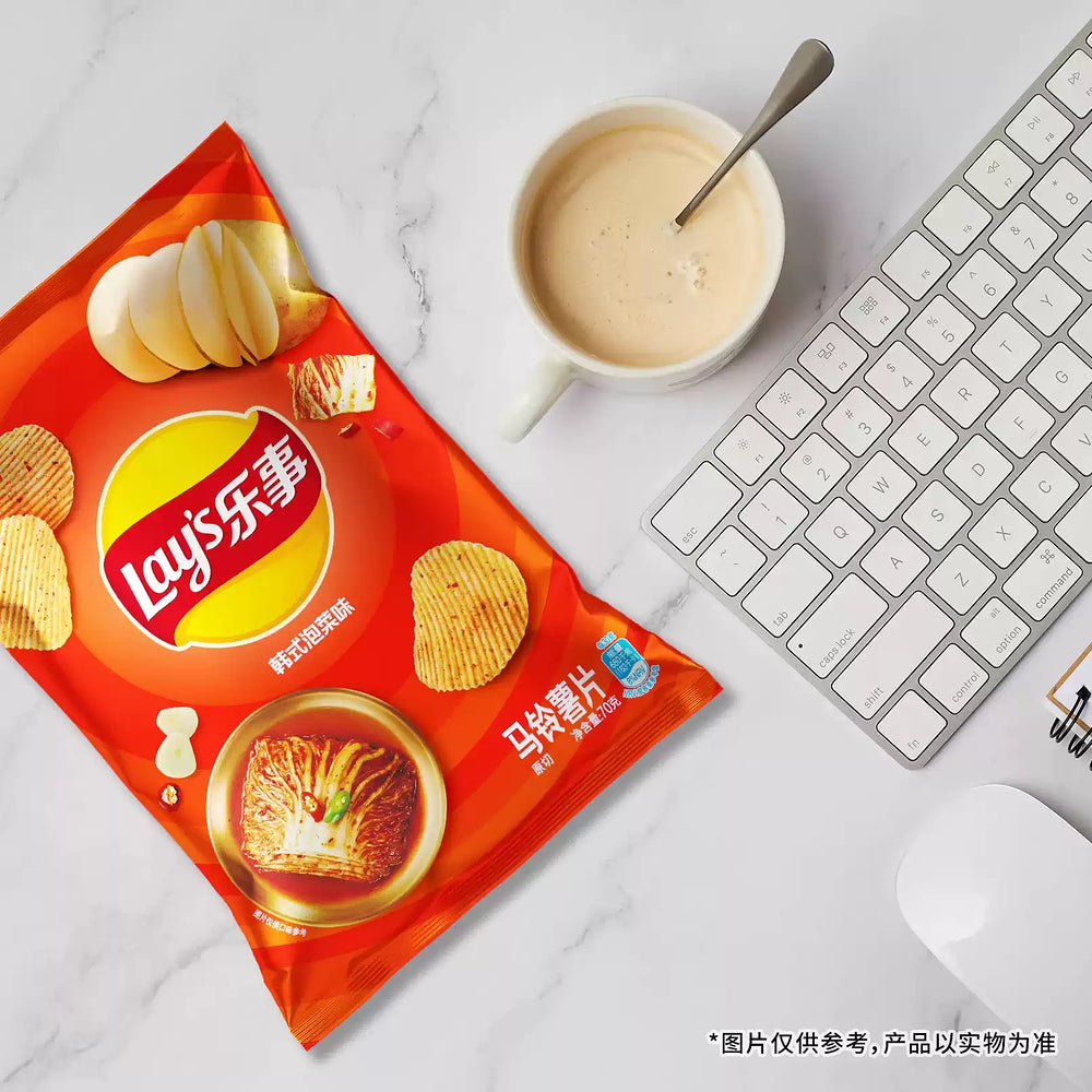 Lay's-Korean-Kimchi-Flavour-Ridged-Potato-Chips-70g-–-Crinkle-Cut-Snack-with-Spicy-&-Tangy-Kick-2