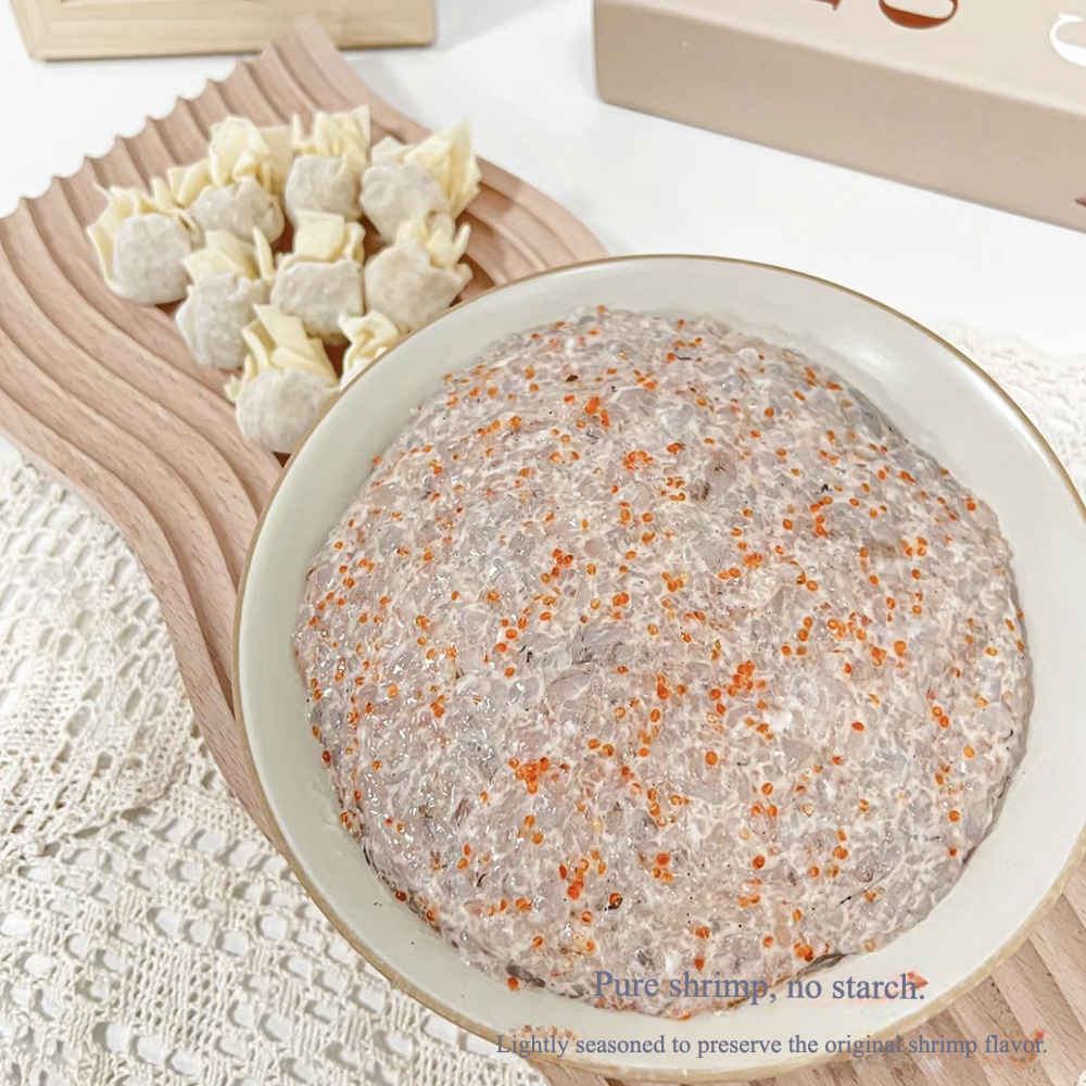 Duole Kitchen King Prawn & Crab Roe Wontons – 15 Pieces (Approx. 220g)